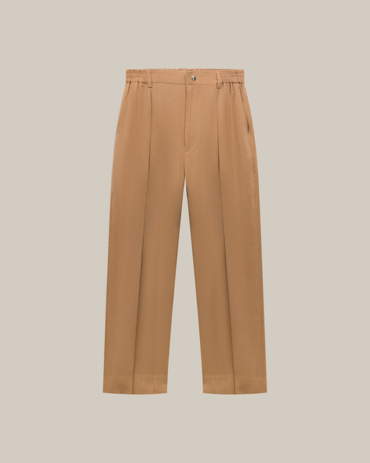 Blend Modal Shirt with Pockets & Wide Fit Pleated Pants