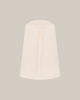 Sleeveless Top & High-Waist Trouser ivory