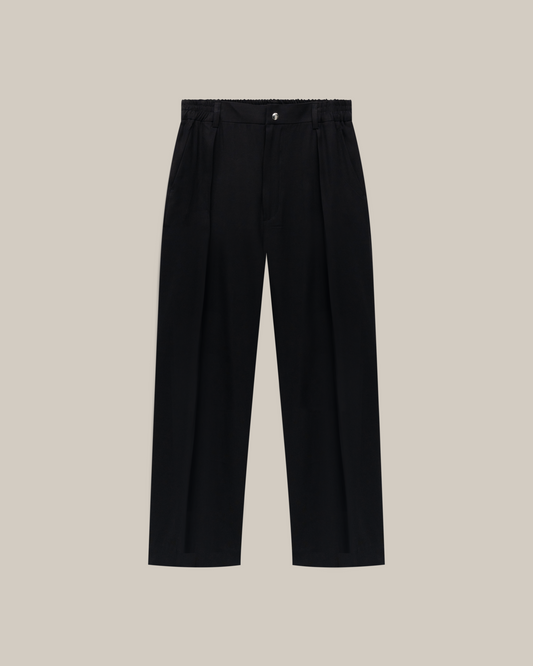 Pleated Jacket & Relaxed Fit Pleated Pants